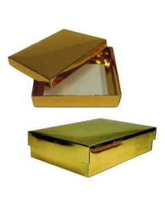 BOMBONERAS CARTON DORADA  1-2 KG X 1U.