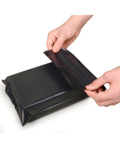 BOLSAS SOBRES E-COMMERCE 30X40-50 MIC. x 100u. ECO NEGRA