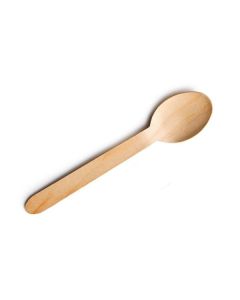 CUBIERTO CUCHARA ECOLOGICA DE MADERA MOLDEADA X 25u.
