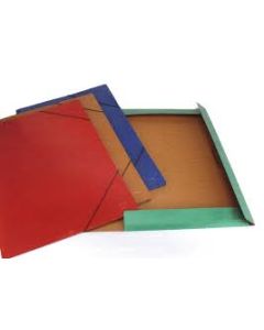 CARPETA TRES SOLAPAS C-ELASTICO COLOR